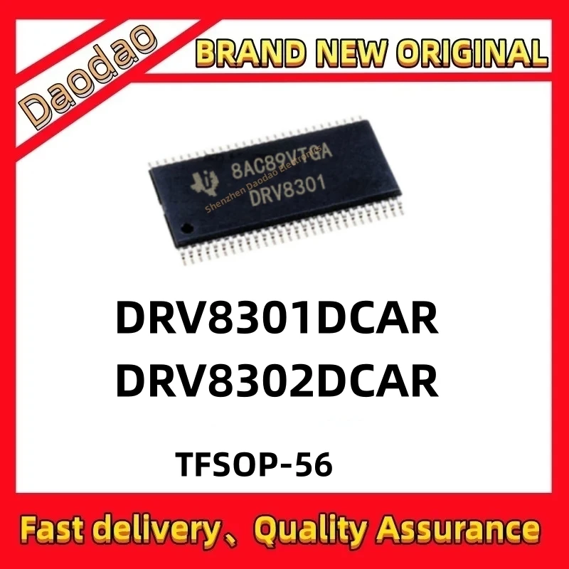 Quality Brand New DRV8301DCAR DRV8302DCAR DRV8301 DRV8302 DRV IC MCU Chip TFSOP-56