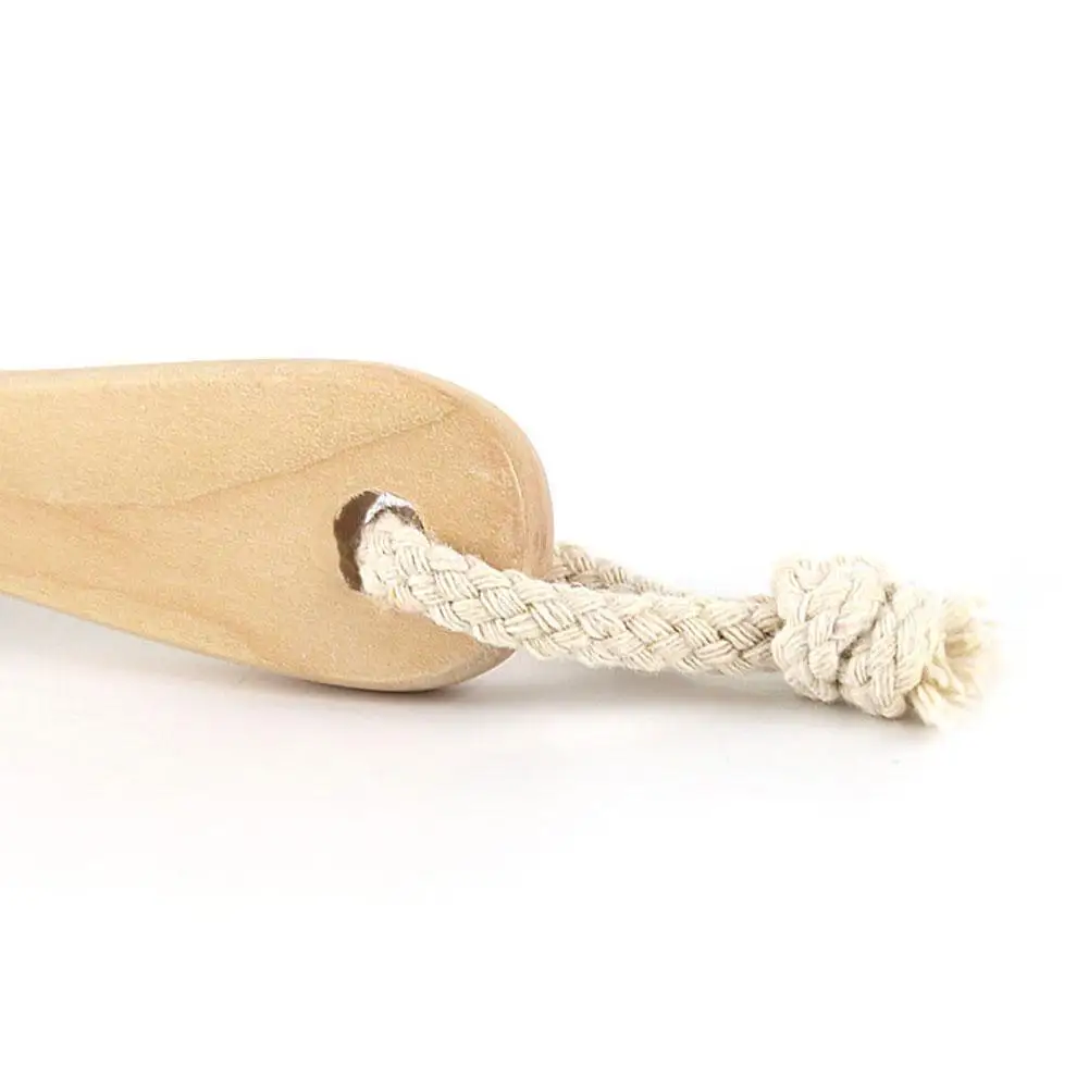 Brosse à pied en pierre ponce avec manche en bois, gIslande des pieds, brosse à poils de massage extensibles, fréquence naturelle, pédicure, dissolvant de peau, F3N6, 1PC