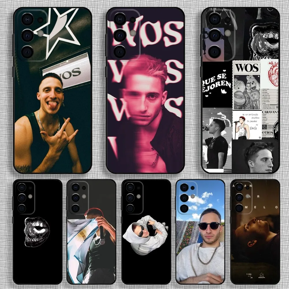 Singer Wos Valentin Oliva Phone Case For Samsung S24,S21,S22,S23,S30,Ultra,S20,Plus,Fe,Lite,Note,10,9,5G Black Soft Cover