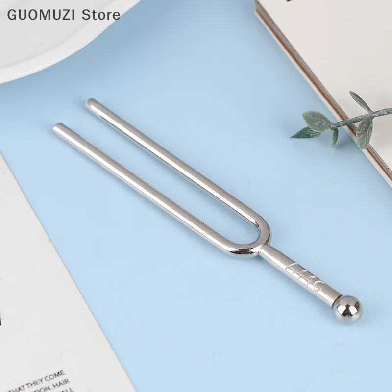 440Hz a Tone Medical Tuning Fork Stainless Steel Violin Viola Cello Tuner Hammer Healing Sound Percussion Instrument Part