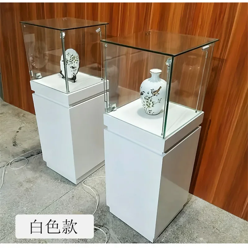 Custom Museum Display Cabinet for Cultural Relics Collection Gold Jewelry Showcase Glass Counter