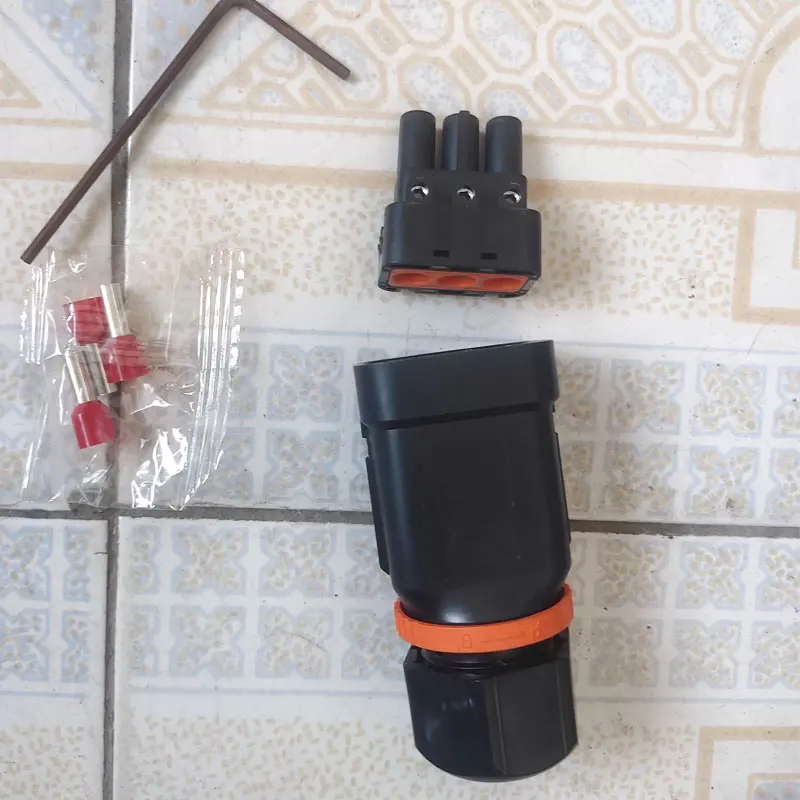 AC Terminal Connector  3 Pin For GoodWe Solplanet Aisiwei single-phase Grid Tied inverter