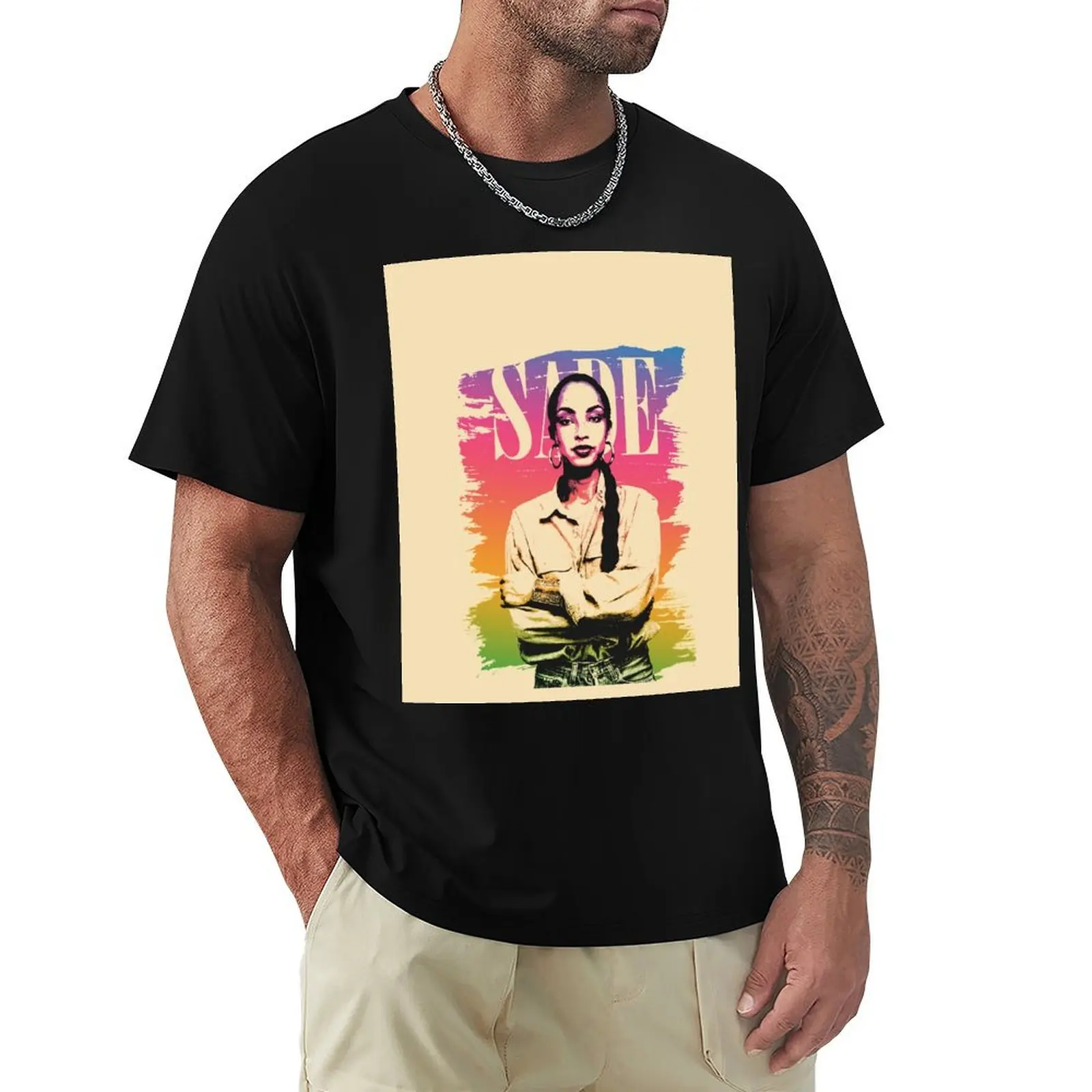 

Sade T-Shirt Lightweight Print T-Shirt