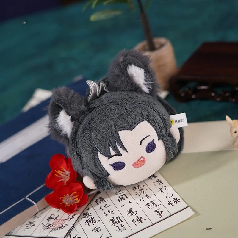 9cm The Husky and His White Cat Plushie Toys Anime Figure Shizun Chu Wanning Mo Ran Plush Pendant Dolls Mini Decor Soft Toy Gift