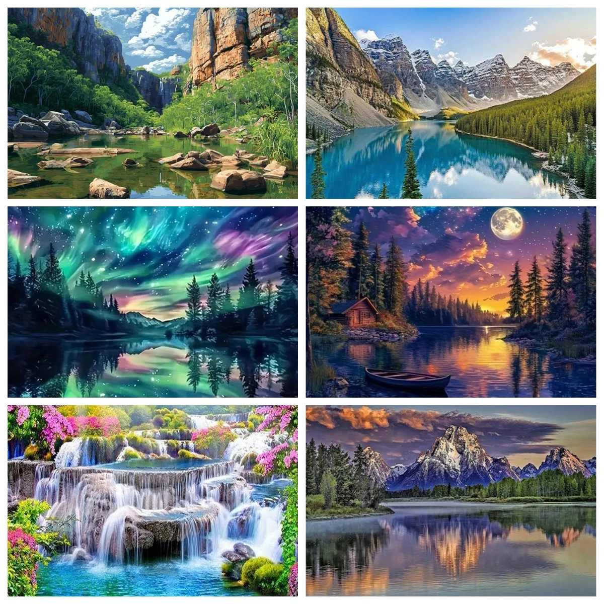 Oil Paint By Number…