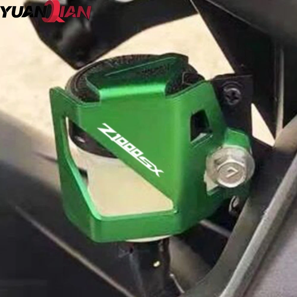 

New For Kawasaki Z 1000SX Z1000SX Z1000 SX 2017 2018 2019-2022 Motorcycle Accessories Rear Brake Fluid Reservoir Cover Guard