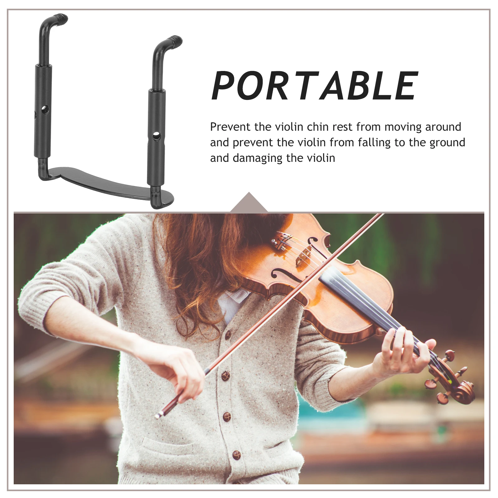 

Chin Rest Screw Violin Chinrest for Tool Support Accessory Accessories Useful Screws