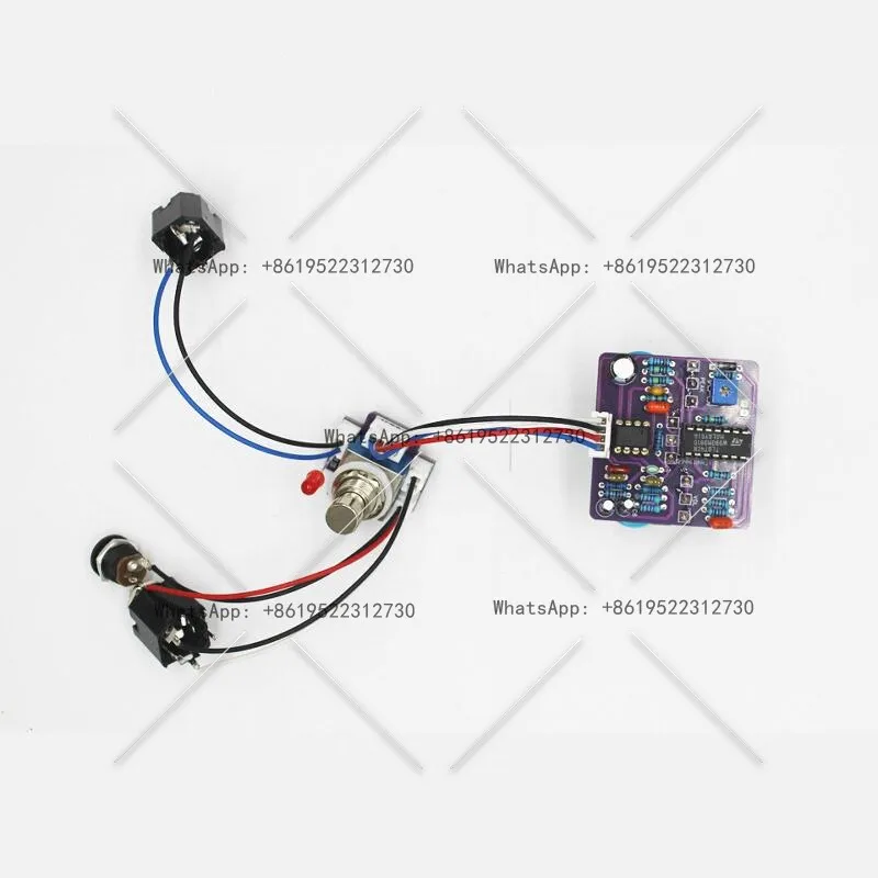 

DIY ручной работы гитарный эффект Zone wah реплика фиксированный звук wah монолитный эффект печатной платы