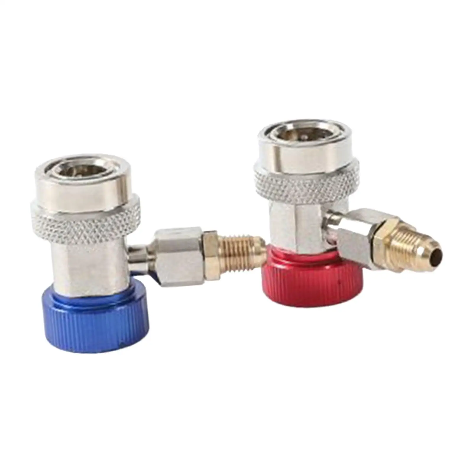 

Auto Car Quick Coupler Adjustable Durable Practical Easy to Install Brass Adapter Lightweight for Car Auto Air Conditioning