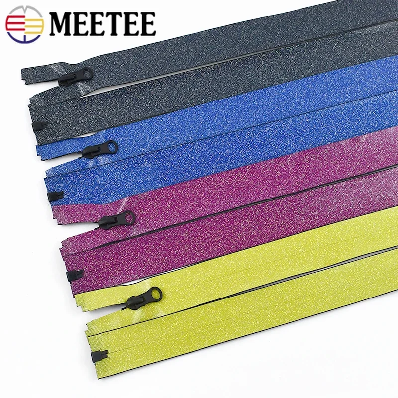 2-10 Stück 5 #80cm wasserdichte Nylon-Reiß verschlüsse zum Nähen von Kleidung offene unsichtbare Reiß verschlüsse Tasche Kleidungs stück Reiß verschluss Reparatur sätze DIY Zubehör