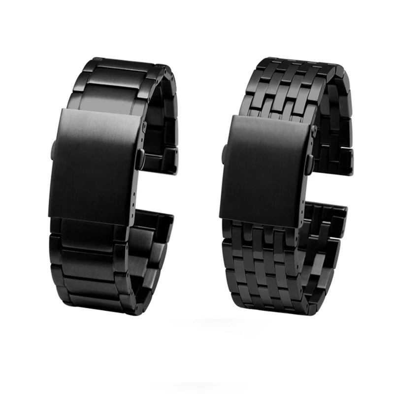 Stainless Steel Watch Strap For Diesel DZ4316 DZ7395 7305 4209 4215 Men Metal Solid Wrist watchband 24mm 26mm 28mm 30mm Bracelet