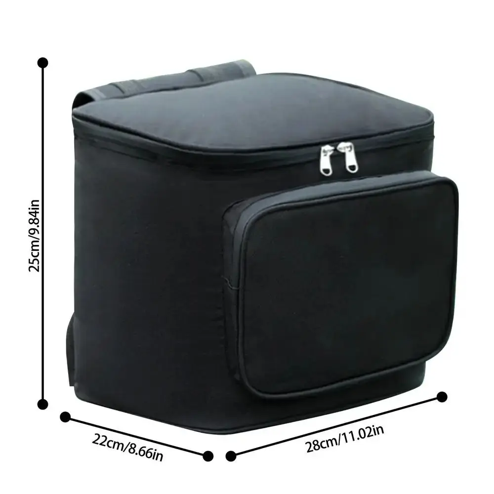 أكسفورد القماش دراجة نارية حقيبة التخزين مقاوم للماء متعددة الوظائف مسند الظهر حقيبة للحمل سعة كبيرة حقيبة تخزين السيارة