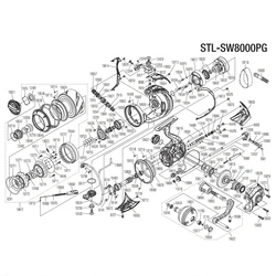 Fishing Reel Stainless Steel Ball Bearings Kit For Shimano 19 Stella SW8000HG 8000PG 03965 03966 Spinning Reels Bearing Kits