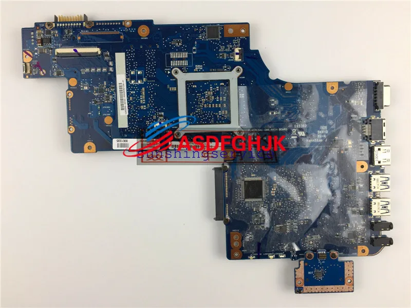 Original for Toshiba L850D L870D L875D LAPTOP Motherboard PLAC/CSAC UMA MAIN BOARD H000038910  Test Free Shipping