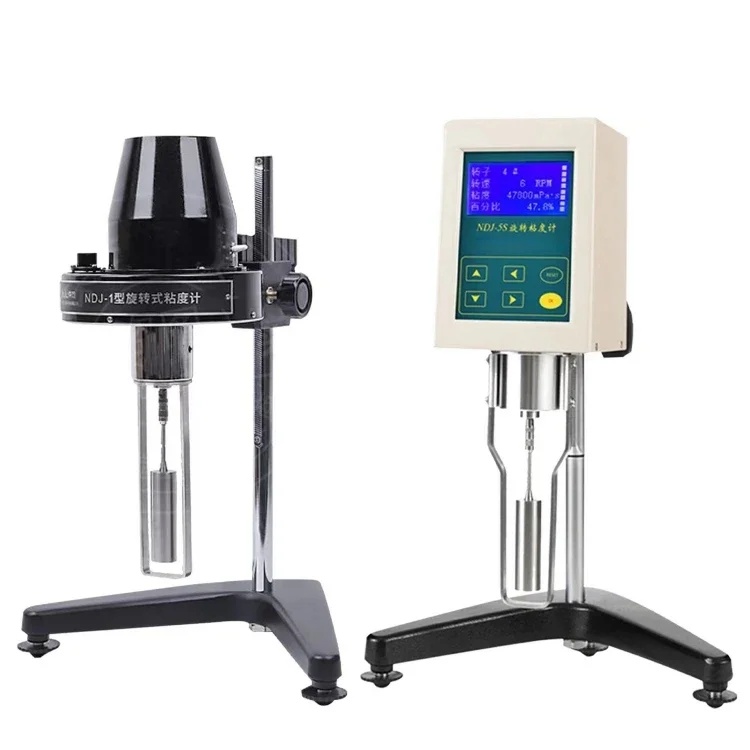 Veidt Weighing NDJ5S LCD Display RS 232 Interface Output Linear Calibration 9 Kg Weight Testing Equipment Digital Viscometer