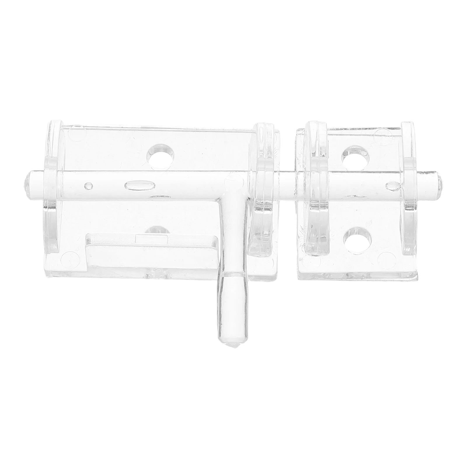 

Transparent Door Bolt Acrylic Hinge Latch Mini Hasp Clear Buckle Cabinet Lock Clasp Security Jewelry Box