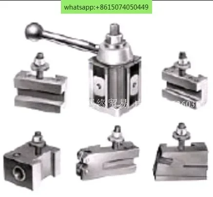 Lathe tool holder 251-100 plunger type quick-change tool holder integrated five clips, can hold the knife square 12mm