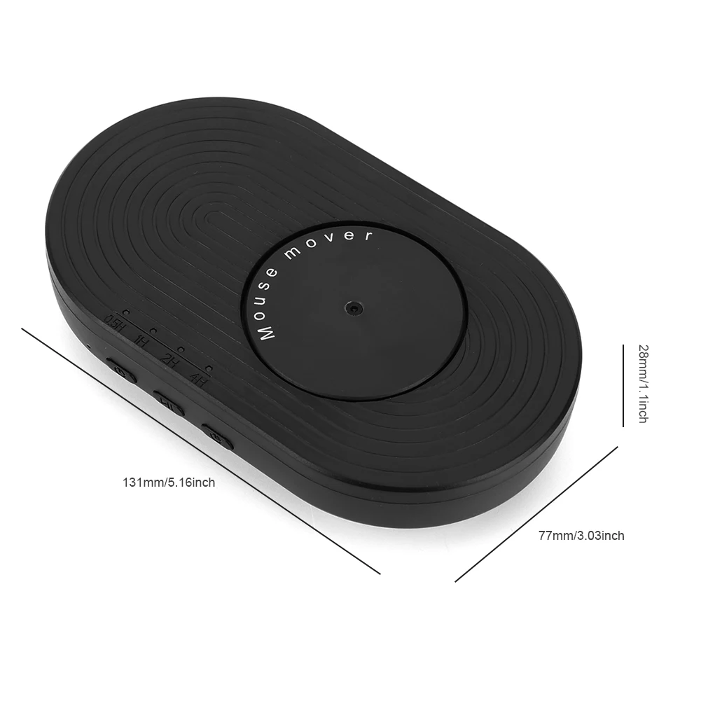 ماوس جيجلر ماوس ويغلر شاكر محرك مجاني غير قابل للاكتشاف مع مؤقت/زر تبديل كابل USB C يبقي الكمبيوتر/الكمبيوتر المحمول مستيقظًا #6