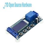XY-LJ02 Delay Relay Module LCD Display Time Micro USB Digital 6-30V Control Timer Switch Trigger Cycle Module Control Board