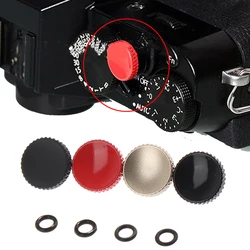 Metal Concave Surface Camera Soft Shutter Release Button For Fuji Fujifilm XT20 XT3 X100S X20 Micro Camera Accessories w/ O-ring