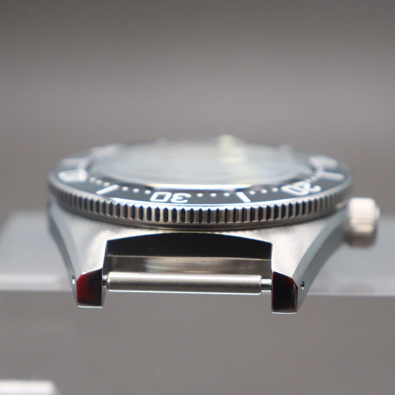 40.5MM Luxury SPB143J1/SPB253J1 Watch Case Sapphire Glass For NH34 NH35 NH36/38 Movement Black Tiger Whale Mod Parts 28.5mm Dial