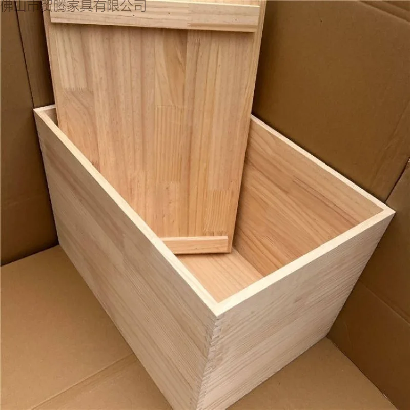 DSA solid wood bay window cabinet combination sitting storage bedroom window sill low cabinet storage balcony cabinet