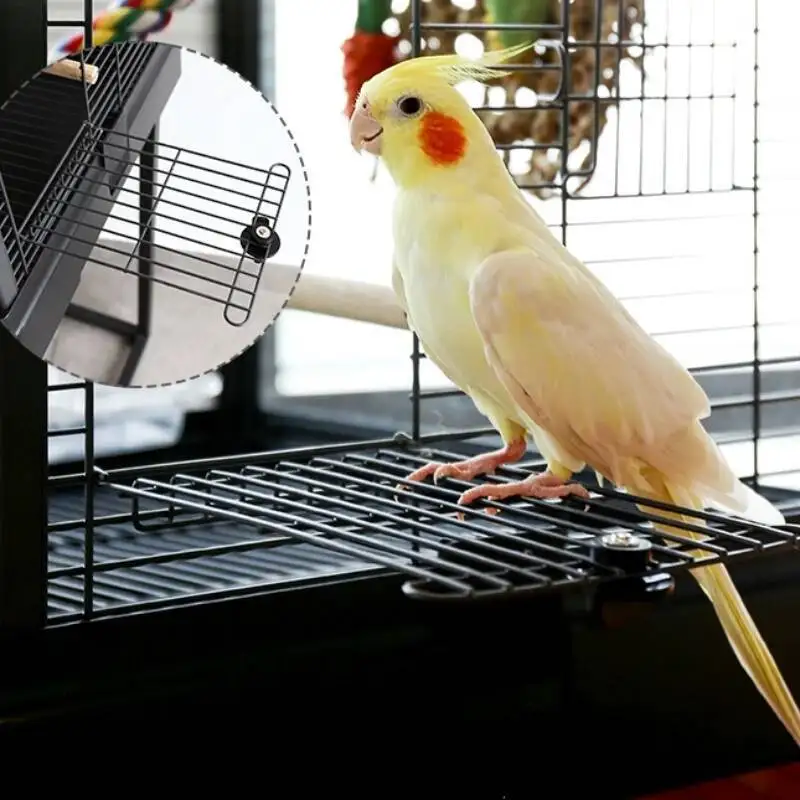 

Villa Hut Parrot Bird Cage Rabbit Courtyard Outdoors Speciality Bird Cage Accessories Oiseaux Accessoires Pet Products RR50BC