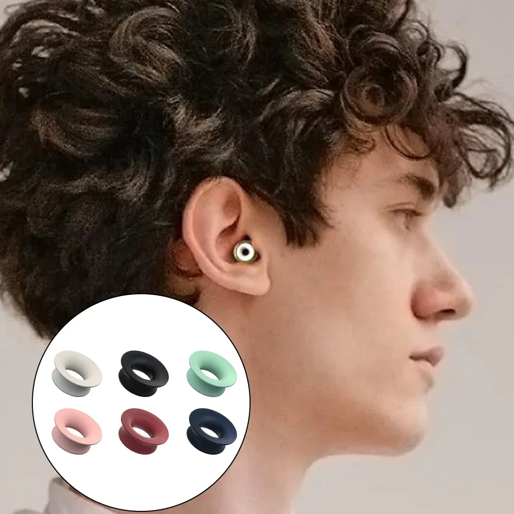 

6/12 Pcs Silicone Earplugs Pack 5 DB Noise Reduction Earplugs Mute Style Pack Adjustable Earphone Mute Accessories for Earplugs