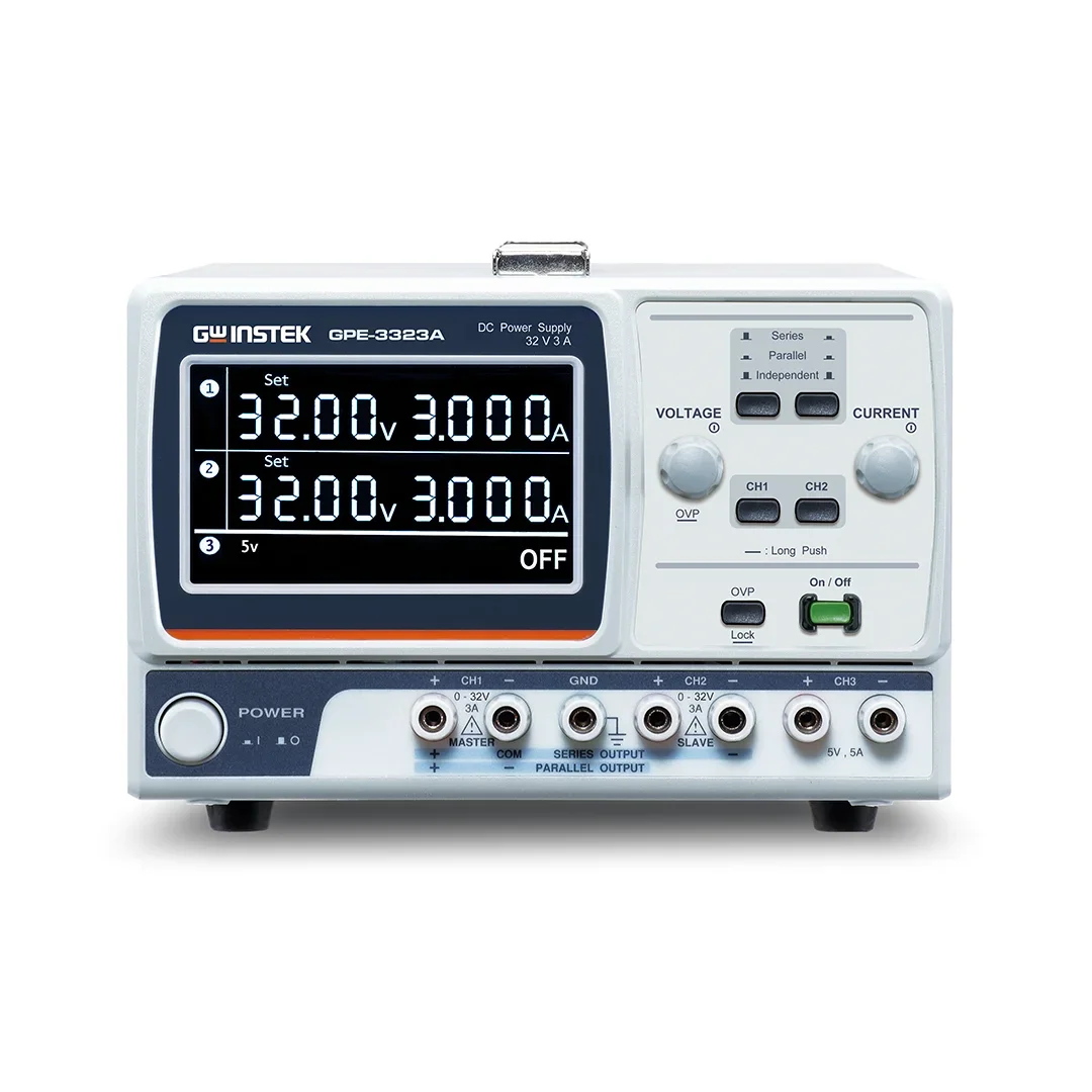 

【Brand new】GPE-3323A Multiple Output 3 Channel DC Power Supply