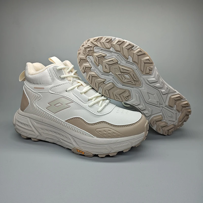 アウトドアコットンシューズ登山スポーツシューズ高保温性防水滑り止めカップルスタイル男女兼用シューズ