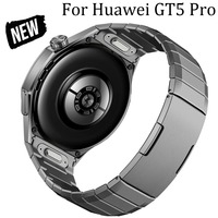 Original No Gaps Luxury Titanium Strap for Huawei Watch GT 5 Pro Metal Bracelet for Huawei Watch GT5 Pro Specialized Watch Strap