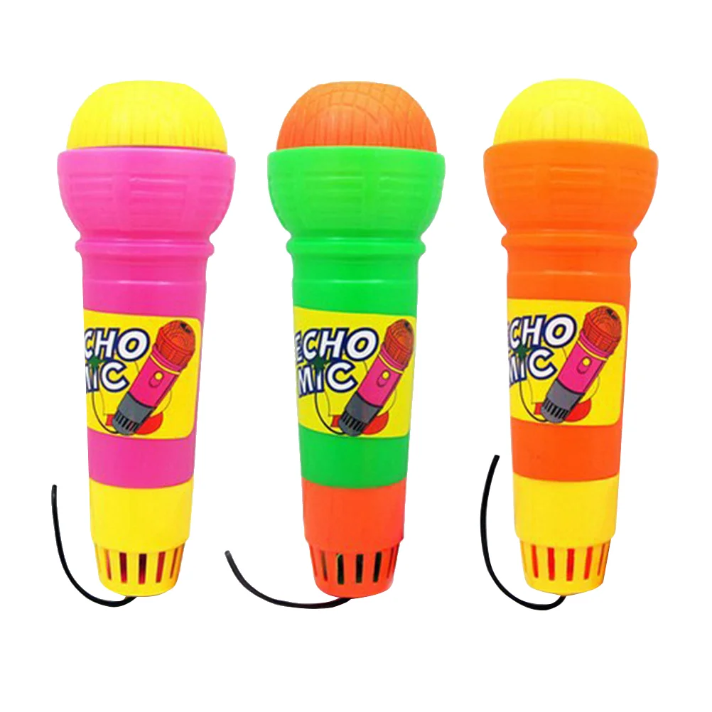 

6 Pcs Kidcraft Playset Mic Kids Music Toys Microphone Echo Voice Amplifying Taste