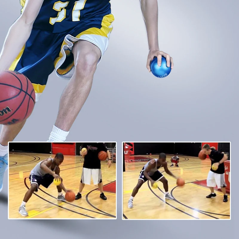 Basketball Dribble Training Soft Weight Sand Ball Improve Reaction Coordination Weight Ball Wrist Movement Non Slip Grip Ball