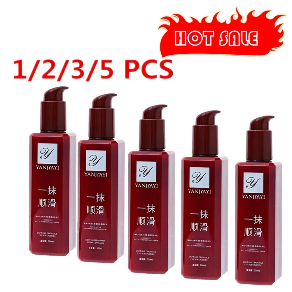 1-5x yanjiayi Haar glättung Leave-in Conditioner glatte Behandlung Creme Parfüm Conditioner Leave-in Haarpflege Haar Essenz ela