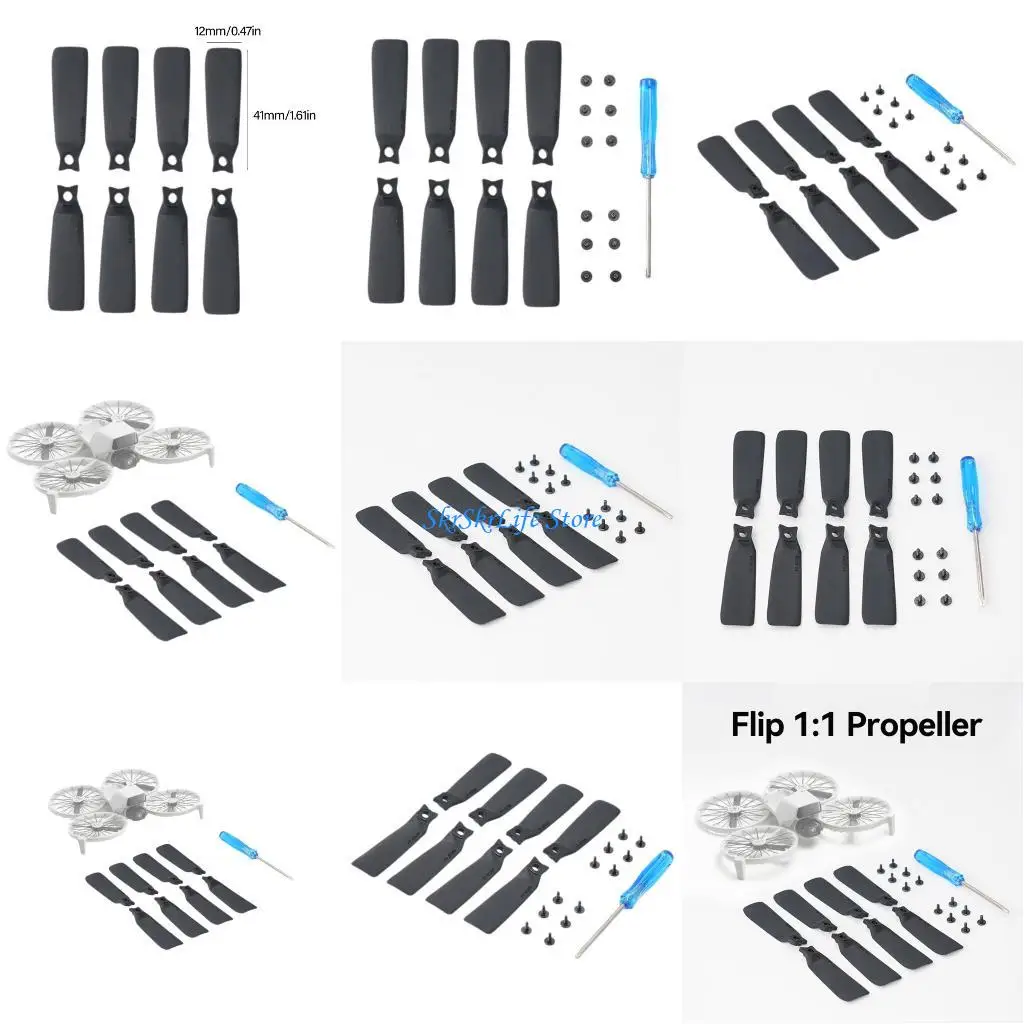 

E65E Propellers 9450S Bladee Replacement Part Propellers Wing Bladee Propellers for Flip Access