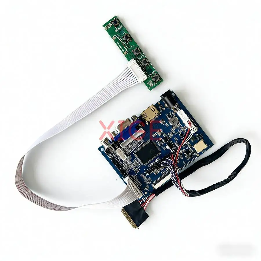 

Drive Board Fit LTN140AT02 LTN140AT01 LTN140AT07 LTN140AT08 40-Pin LVDS 1366*768 Laptop Display Screen 1366x768 HDMI+VGA+AV Kit
