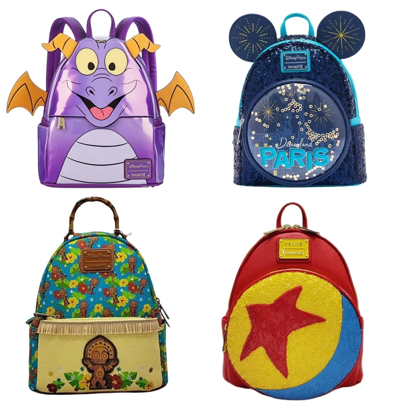 Loungefly Disney Dinosaur Bag Cartoon Stereoscopic Elementary School Backpack Cute Boy Backpack Creative Backpack Outdoor Bag