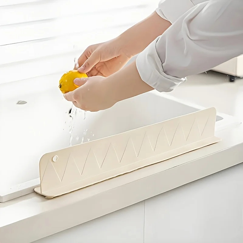 Optional Water Deflector with Suction Cup,Easy To Clean Soft,Easy To Install and Clean,Classic Design To Prevent Water Splashing