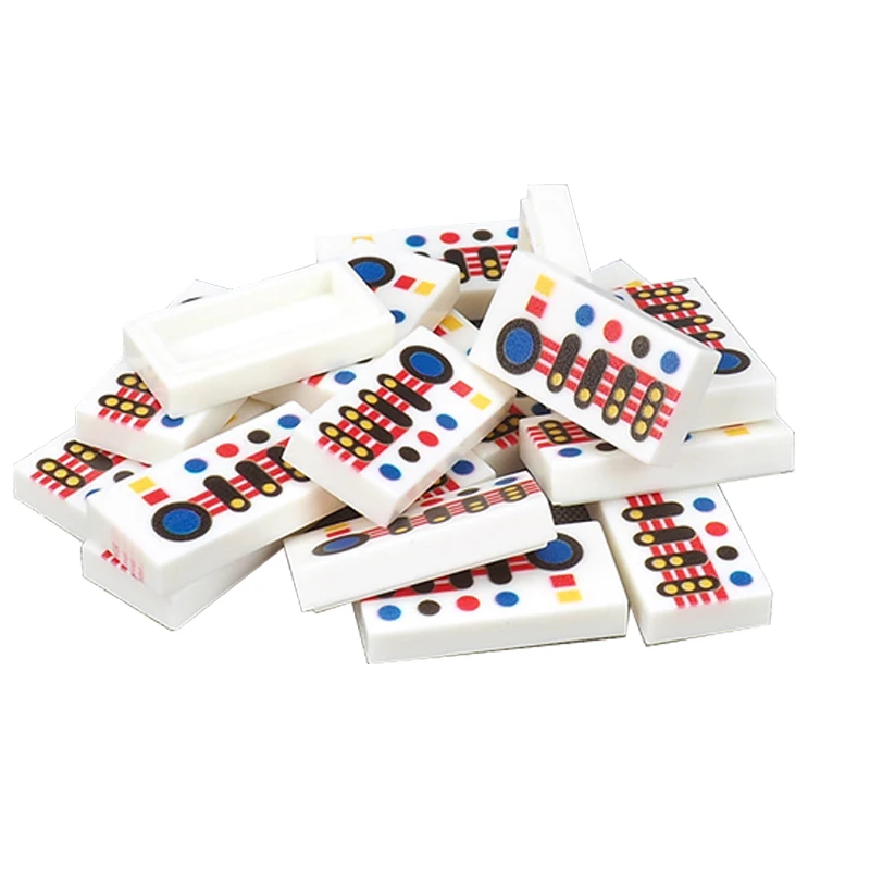 10PCS/LOT Printed Building Block 3069 Machine Control Panel Pattern Model Equipment Accessories Small Particle Assembly Toy