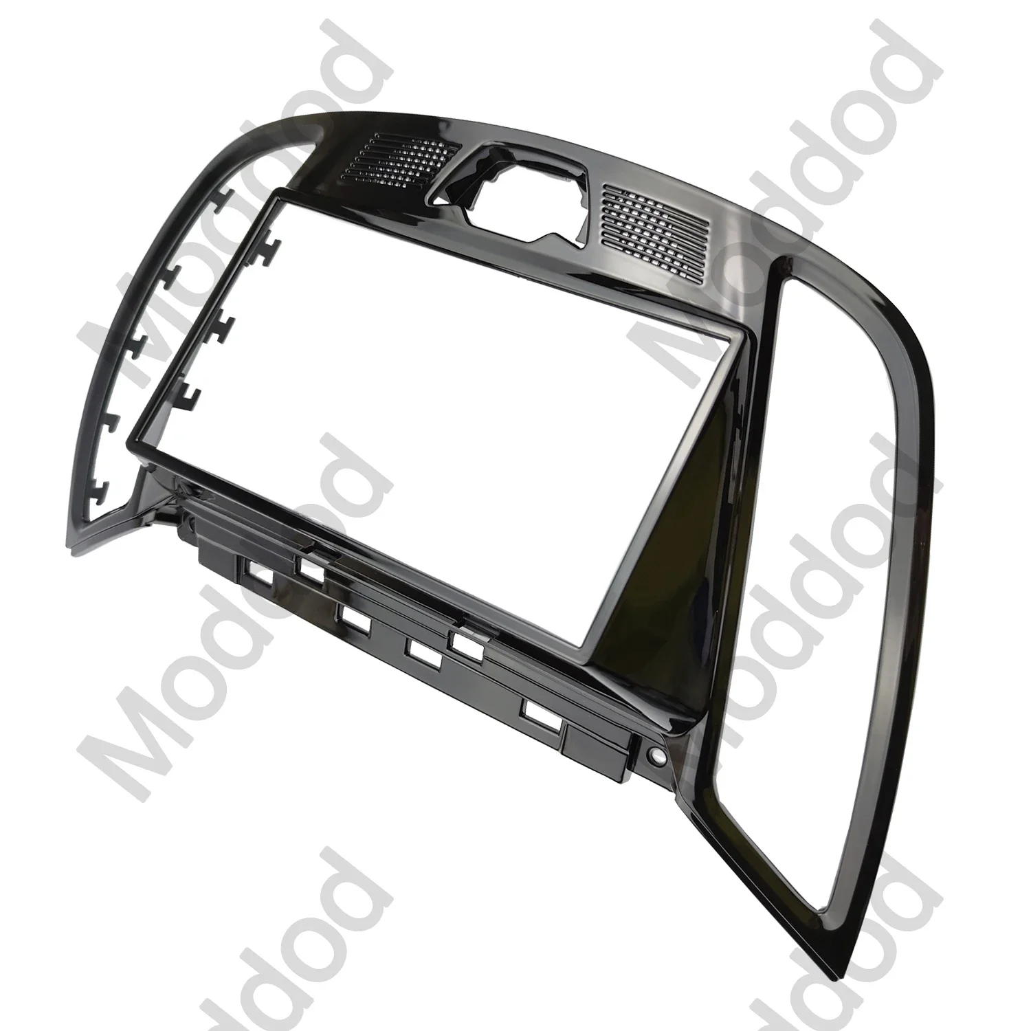 Double 2 Din Car Radio Fascia Frame for FORD C-Max Kuga Escape 2010+ Stereo DVD Player Install Surround Trim Panel Dash Kit