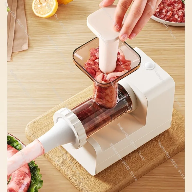 Electric Enema Machine and Sausage Stuffer, Fully Automatic 220V European Standard, Multi-functional Home Appliance, Meat