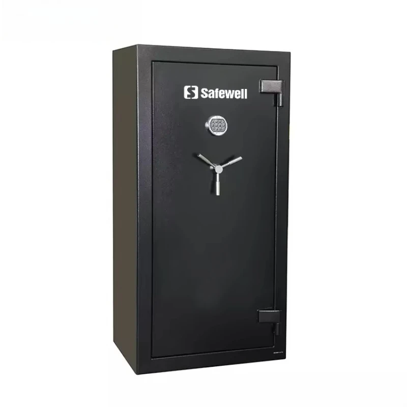 【Fashionable】Safewell SW6032ES New Black Digital Mechanical Hidden Cabinet Fireproof  Safe Box with Certified