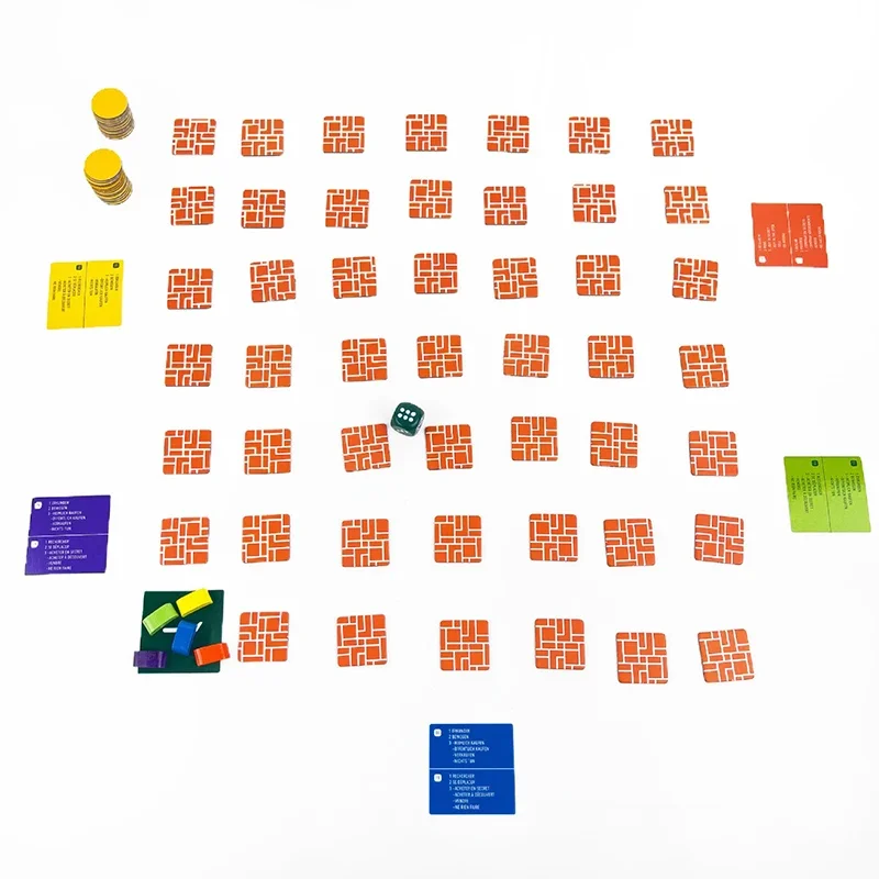 Jeu de société de stratégie sur le thème de Venise pour 2 à 5 joueurs, Souvenirs de Venise, 30 minutes de jeu, jeu de table pour famille et amis