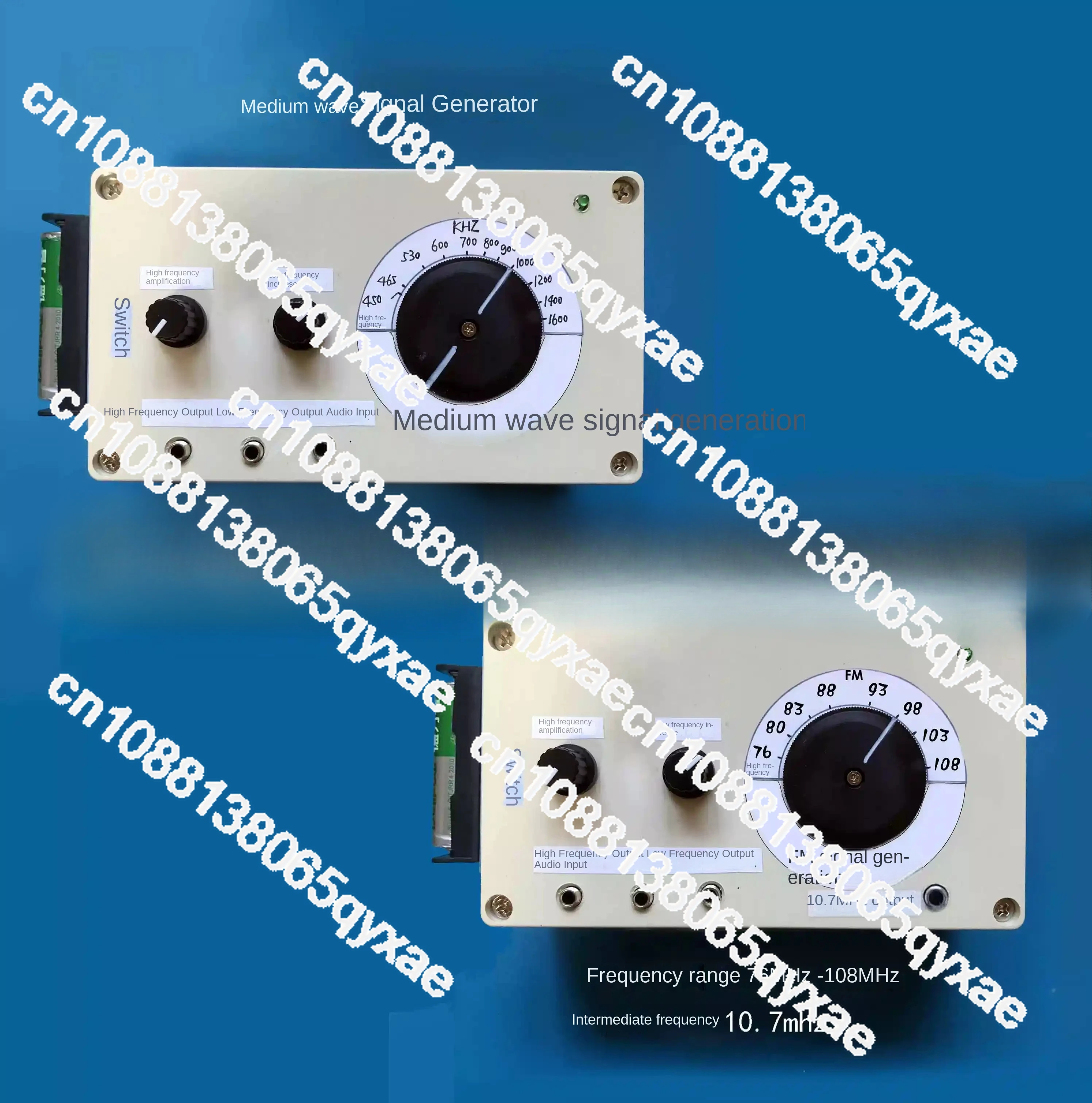 

AMFM FM AM Medium and Short Wave AM Wireless Transmitter Signal Generator