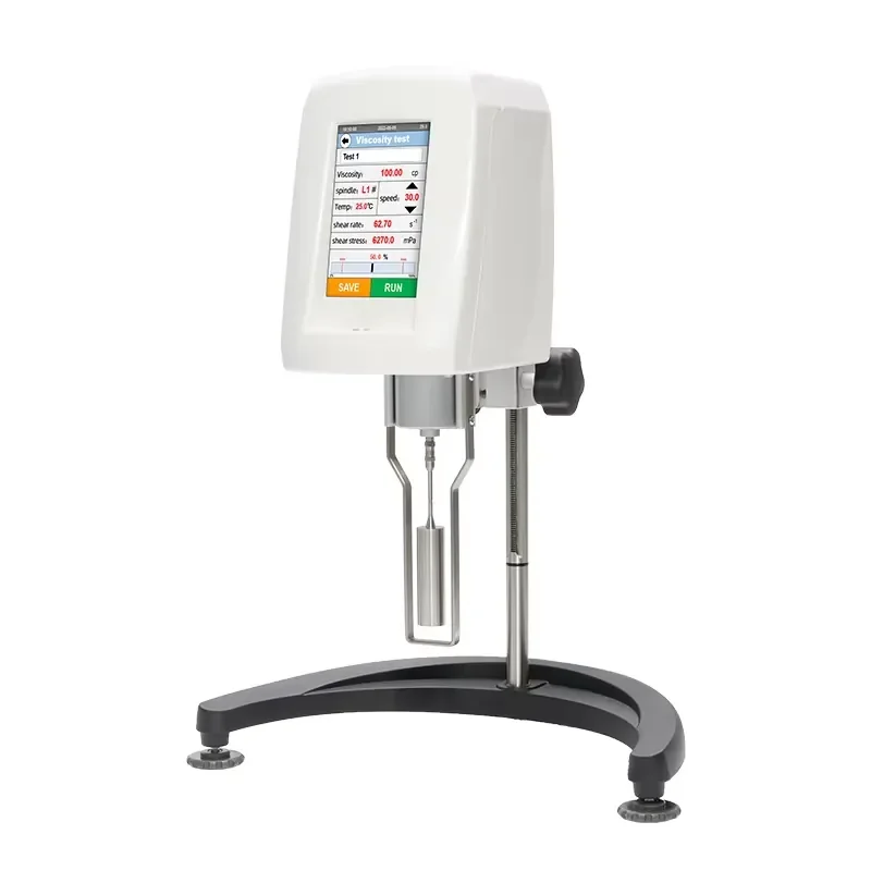 Laboratory High Precision Brookfield NDJ-8T Digital Touch Screen Viscometer with Viscosity-Temperature Curve 1% Repeatability