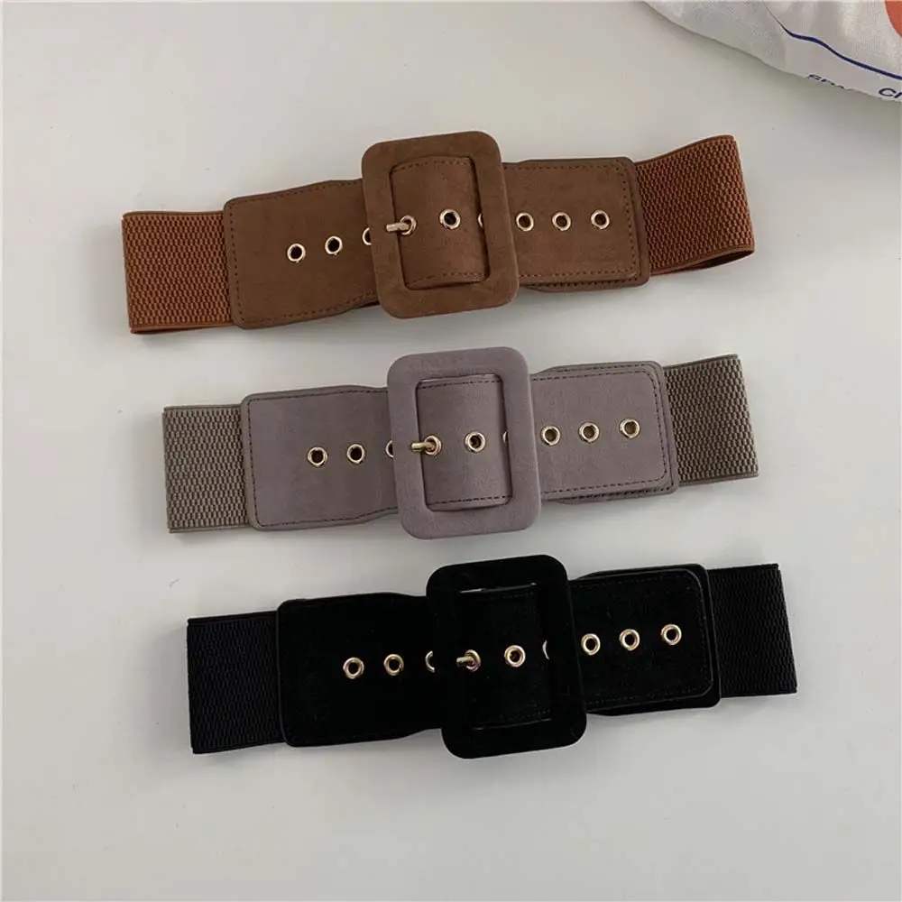 

Color Wide Waistband Dress Coat Dress Decoration Pu Leather Strap Female Waist Strap Cummerbunds Elastic Waist Belt Belt