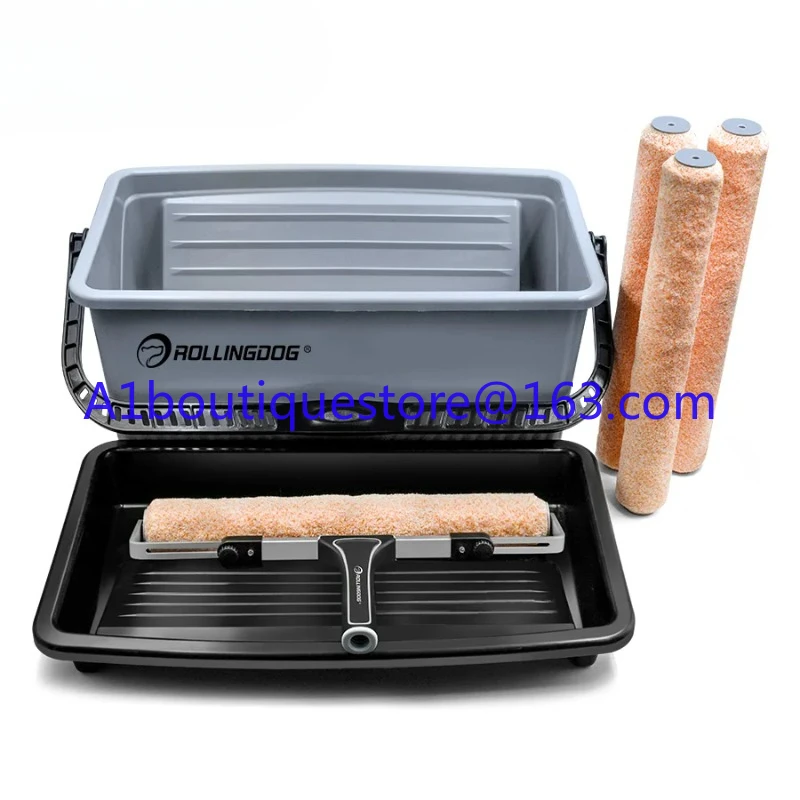 

ROLLINGDOG THE MOLOSSUS 70252 Large House Wall Painting18" Lint free 455mm Super-Micro Microfibre Paint Roller Tray 7PC Kit Set