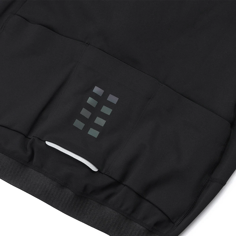 WOSAWE Damen Winter Fahrradweste Wärmehaltende Fleece-Weste Winddichte Radweste Ärmellose Weste Dehnbarer Stoff Mit Zwei-Wege-Reißverschluss – Detail 4