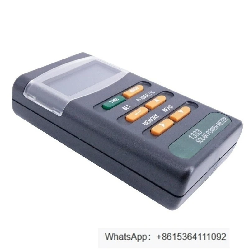 Tester Solar Power Meter Radiation Detector 1333 Cell Energy Software