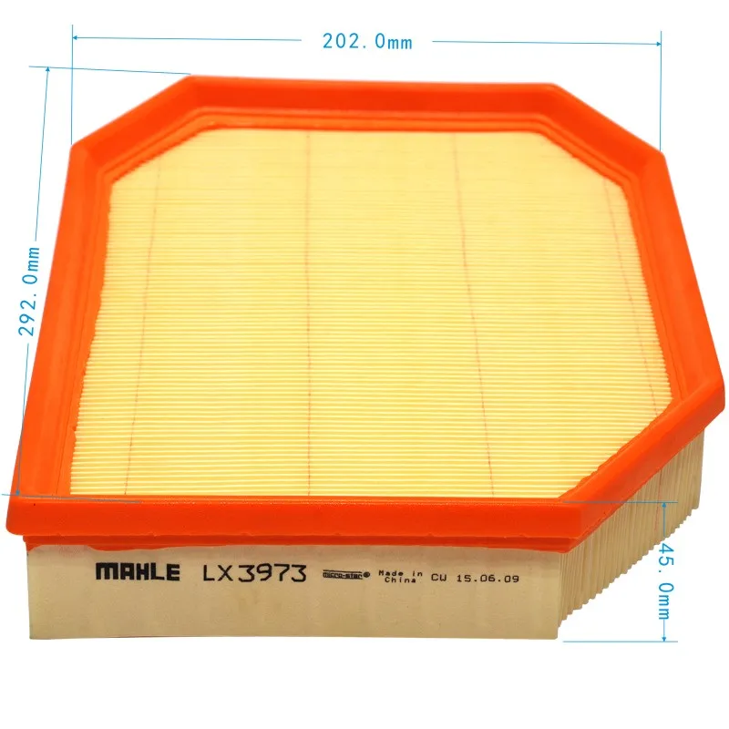 MAHLE LX3973 Air Filter For BMW Series 5 (F10 F11 F18) 7 (F01 F02 F03 F04) 13717590597 MANN C30003 MAHLE LX1741